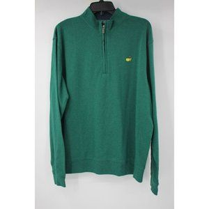Masters collection Men's M Augusta Green Performance 1/4 Zip Pullover Jacket